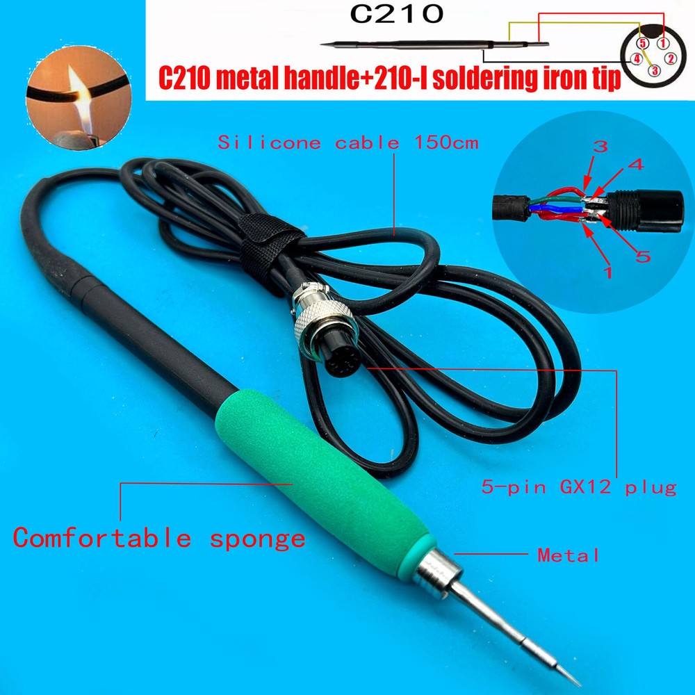 Soldering Iron panel FOR C210 Soldering Station Tips C245 Replacement Handle