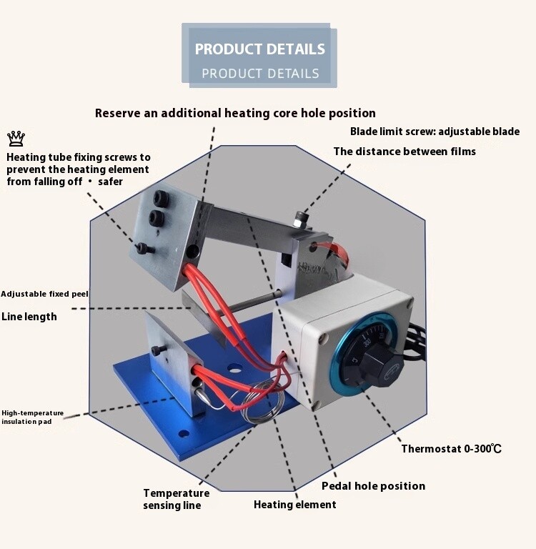 Core Wire Heat Stripping Machine Data Cable Earphone Wire Stripping Machine