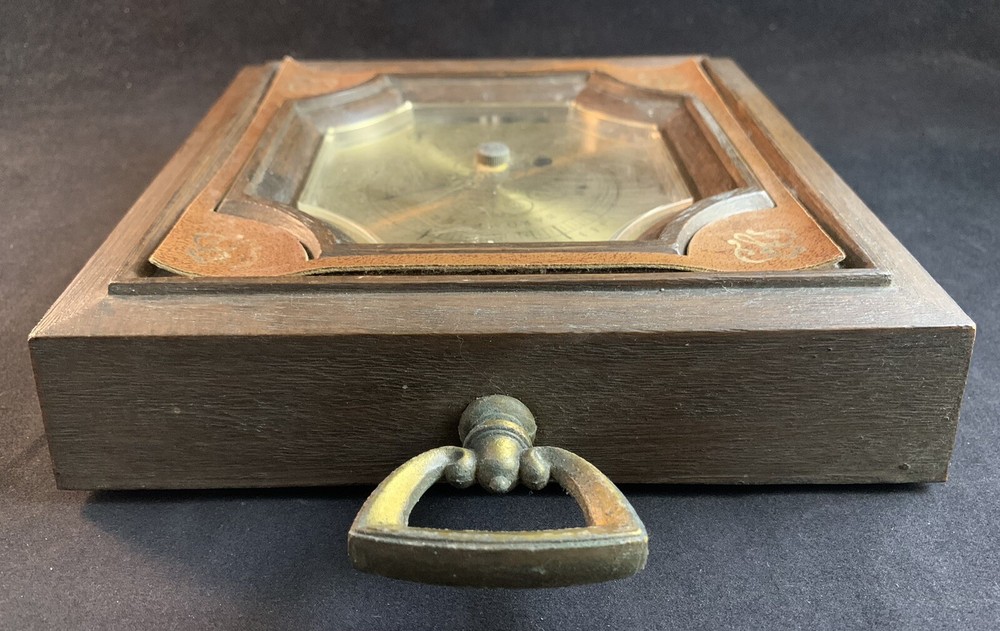 Vintage Springfield Wooden Wall Hanging Barometer