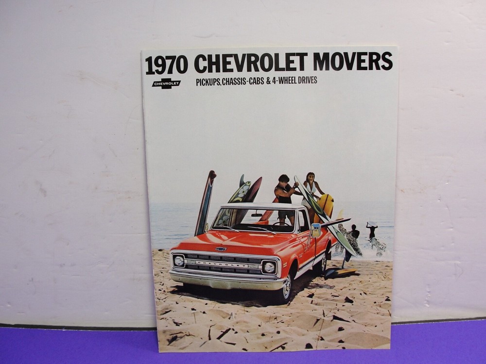 1970 Chevrolet Car Brochure