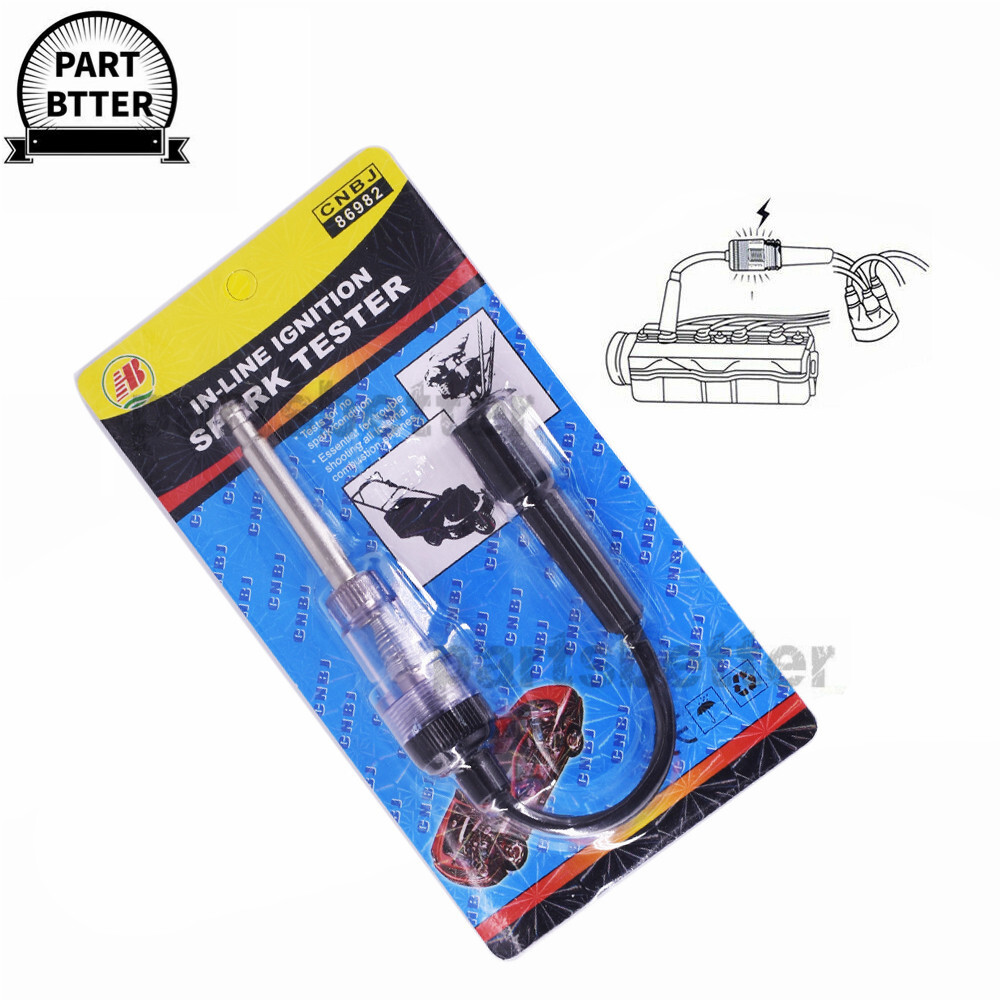 SPARK PLUG TESTER Ignition System Coil Engine In Line Auto Diagnostic Test Tool