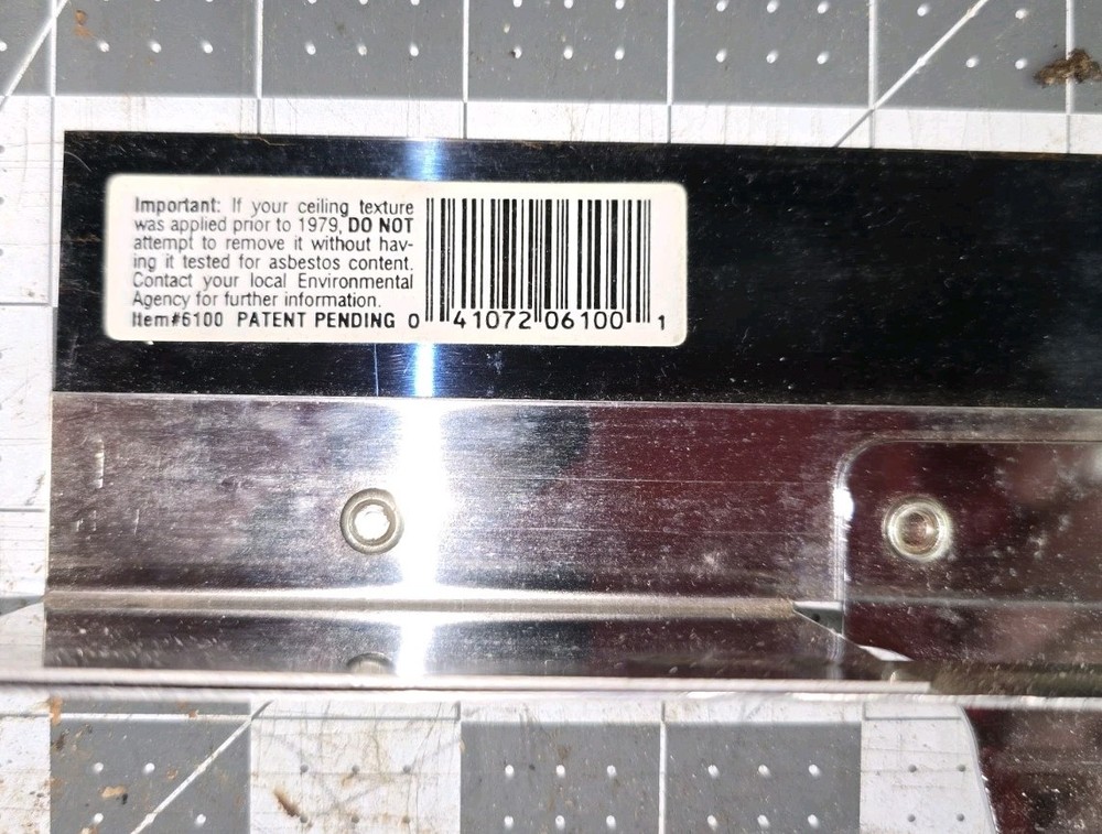 Homax ~ Ceiling Texture Scraper for Popcorn Ceiling Removal #24-141