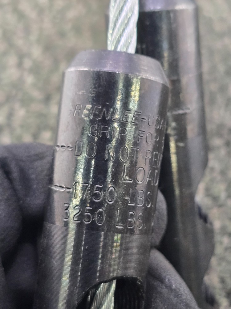 GREENLEE 504 624: Cable Wire Pulling Grip Replacement Galvanized Steel