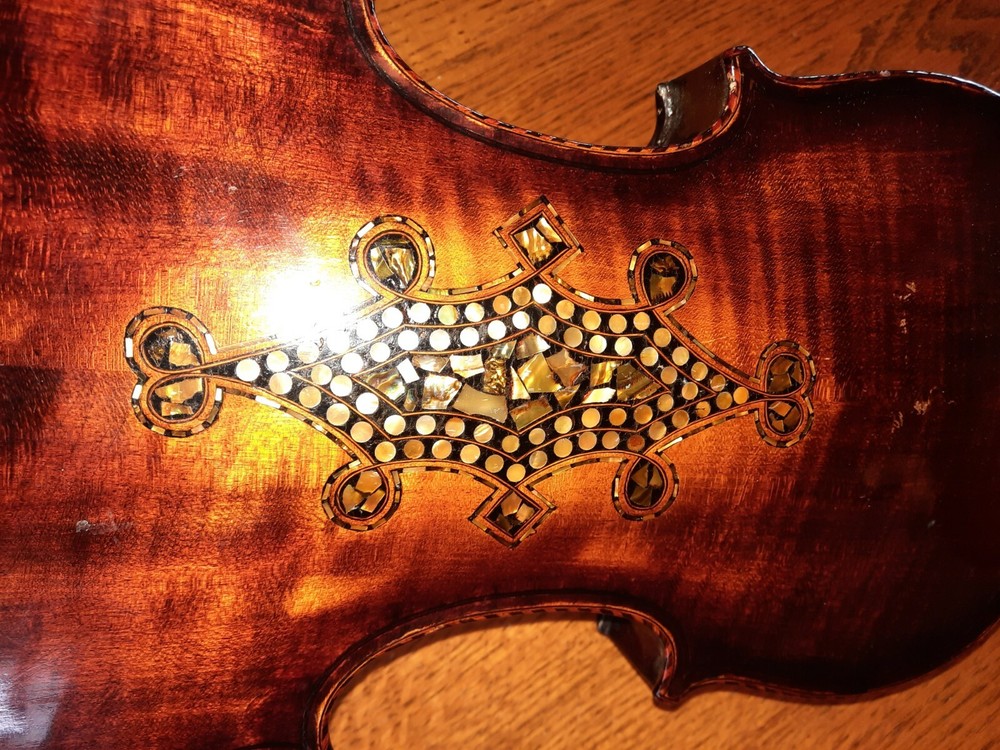 100 year old German violin with a vuillaume bow
