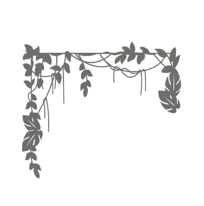 Decorative Leaf Frame Metal Cutting Die Stencil DIY Scrapbooking Embossing Dies