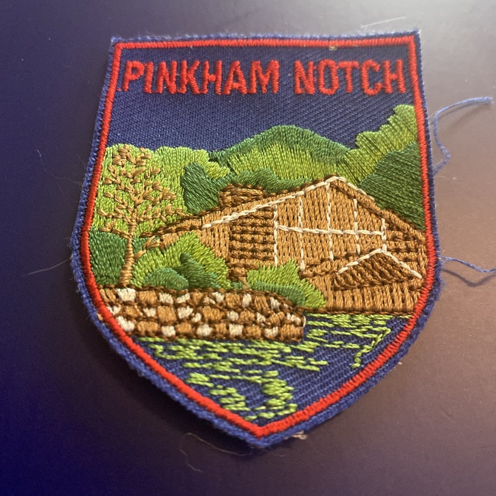 VTG PINKHAM NOTCH NH Sew On Patch
