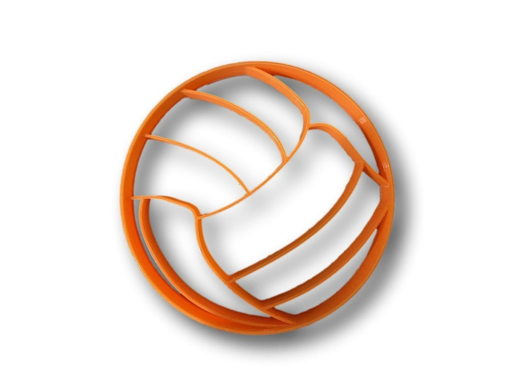 Volleyball cookie cutter
