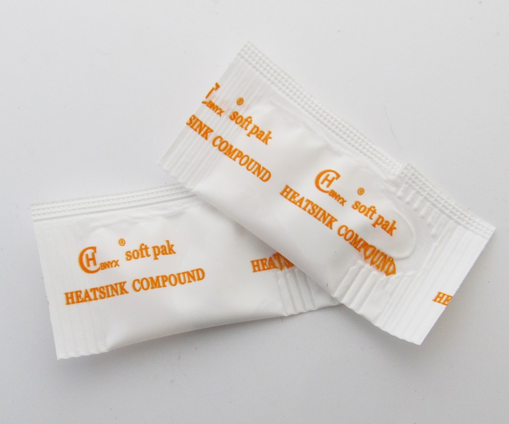 2pcs 0.5g White Conductive Thermal Heatsink Compound Silicone Grease Paste
