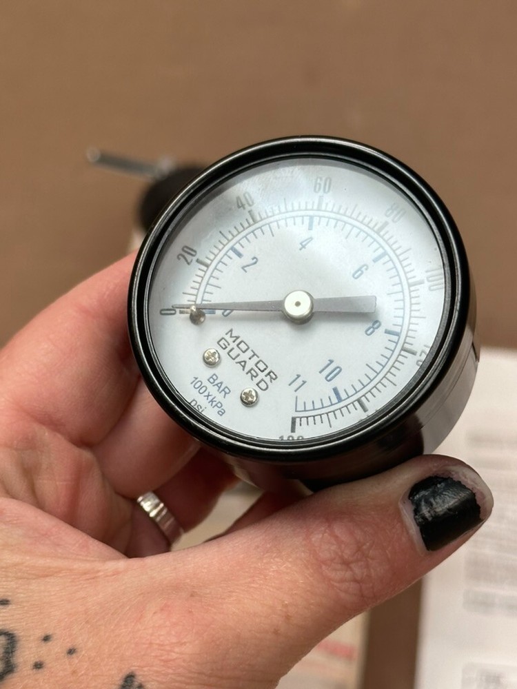 Motor Guard M-200 Controller Air Pressure Regulator 1/2 NPT