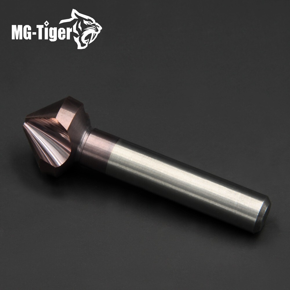 6pcs Solid Carbide DIN335C Countersink