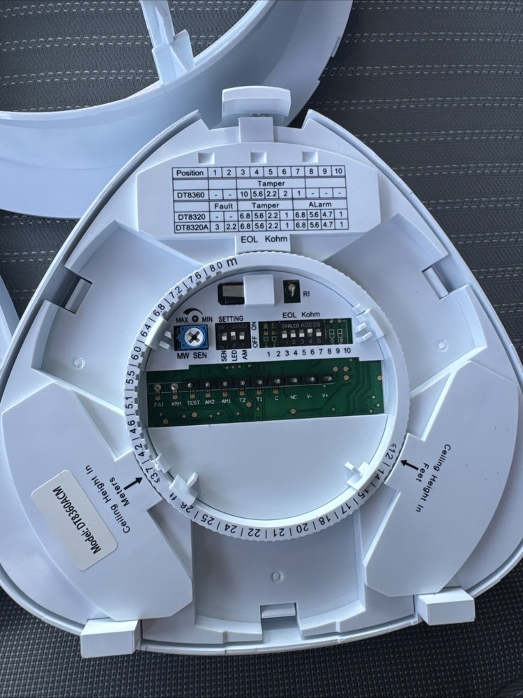 Honeywell DT8360ACM Ceiling Mounted Motion Detector Lightly Used.