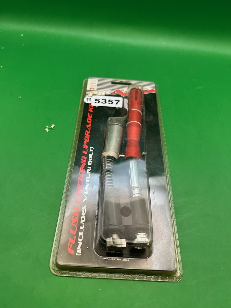 Piranha Flush Cocking Bolt Block Hammer Assembly Red Silver