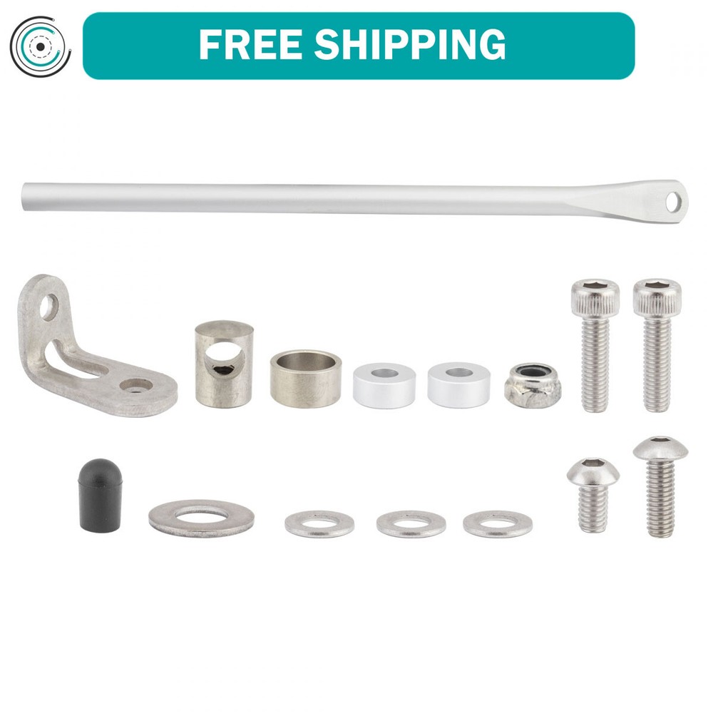 Tubus Rack Mounting Set Fly Silver Replacement Installation Hardware