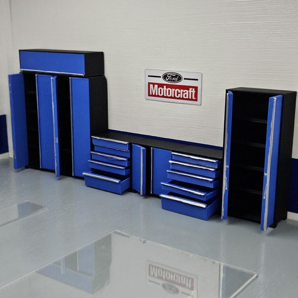 1 18 scale garage diorama accessories