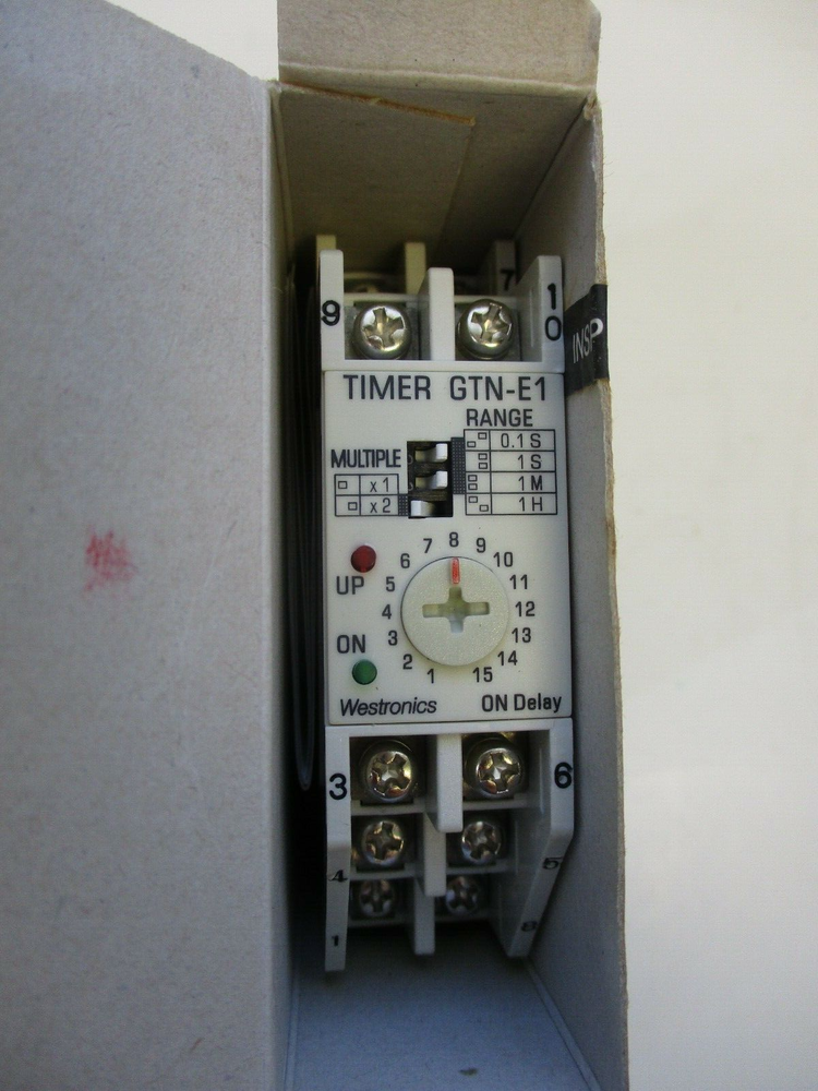 WESTRONICS ELECTRONIC MICOM TIMER SLIM TYPE GTN-E1 DC120V