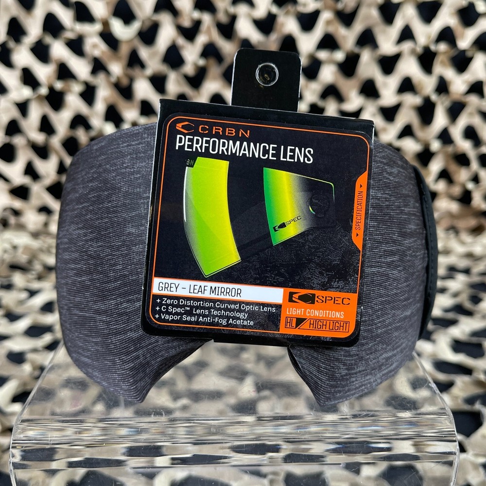 New Carbon CRBN Zero C-Spec Highlight Lens - Grey - Leaf Mirror