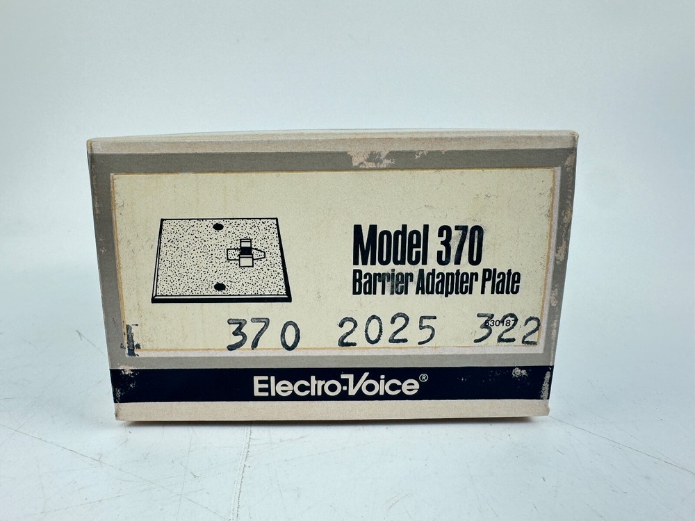 Electro-Voice Model 370 Barrier Adapter Plate