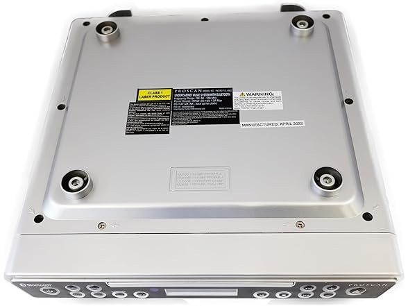 PROSCAN ELITE Under Counter CD Player with Clock Radio-Bluetooth