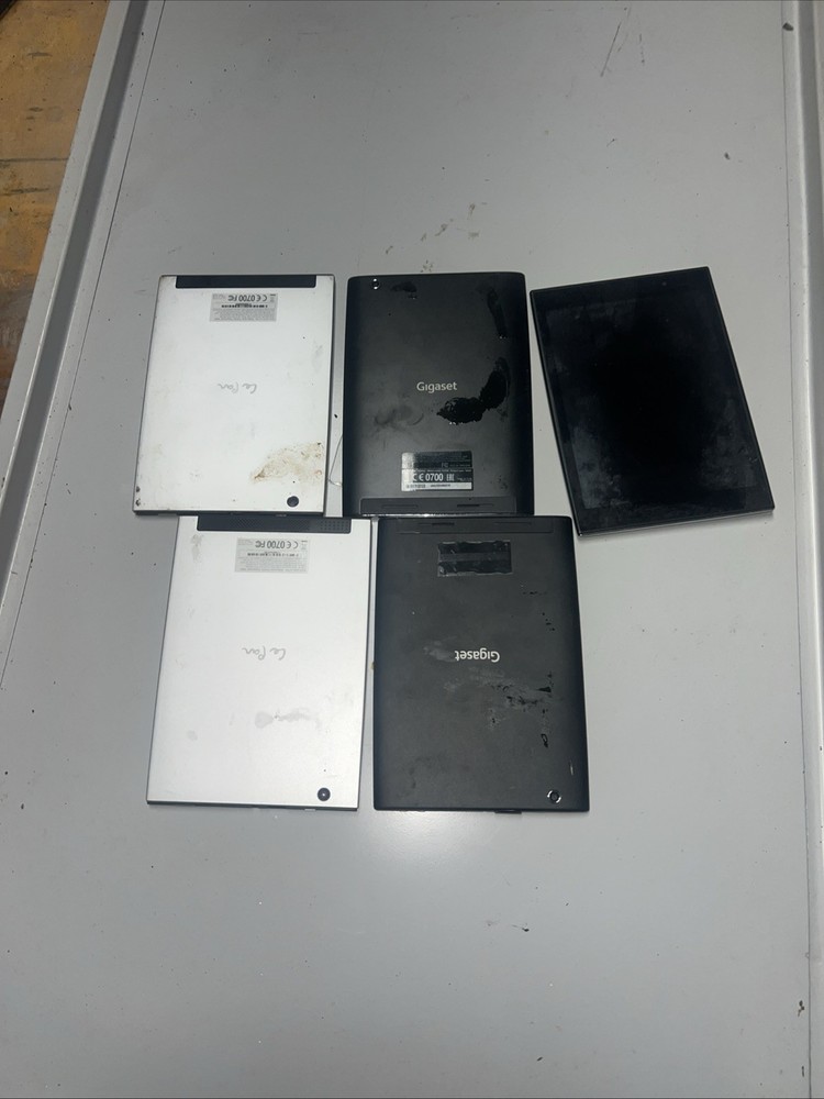 Lot of 5 AS IS 8” untested Android Tablets Lepan