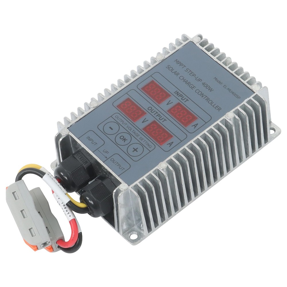 High Power MPPT Solar Controller 400W 24-85V Boost Backlight Display Waterproof