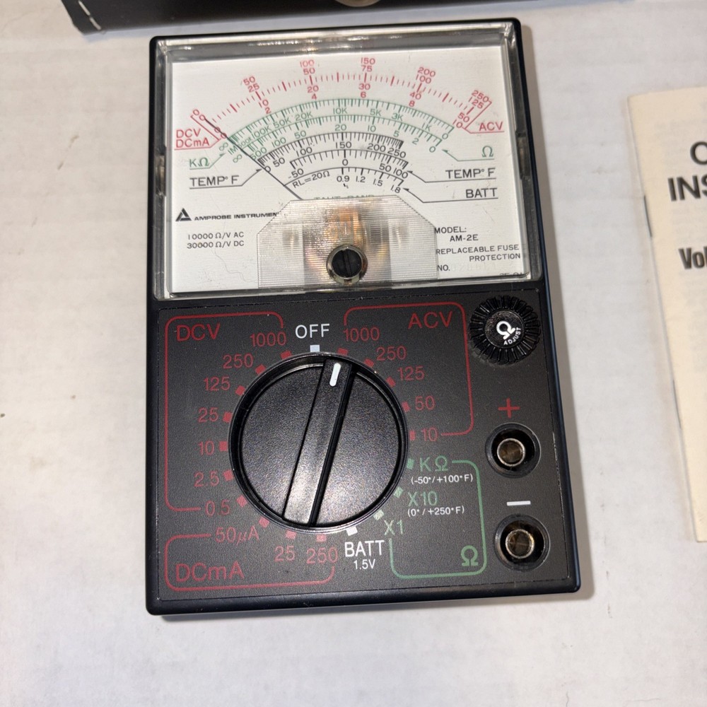 Ambrose Volt-Ohm-Milliammeter Model AM-2E