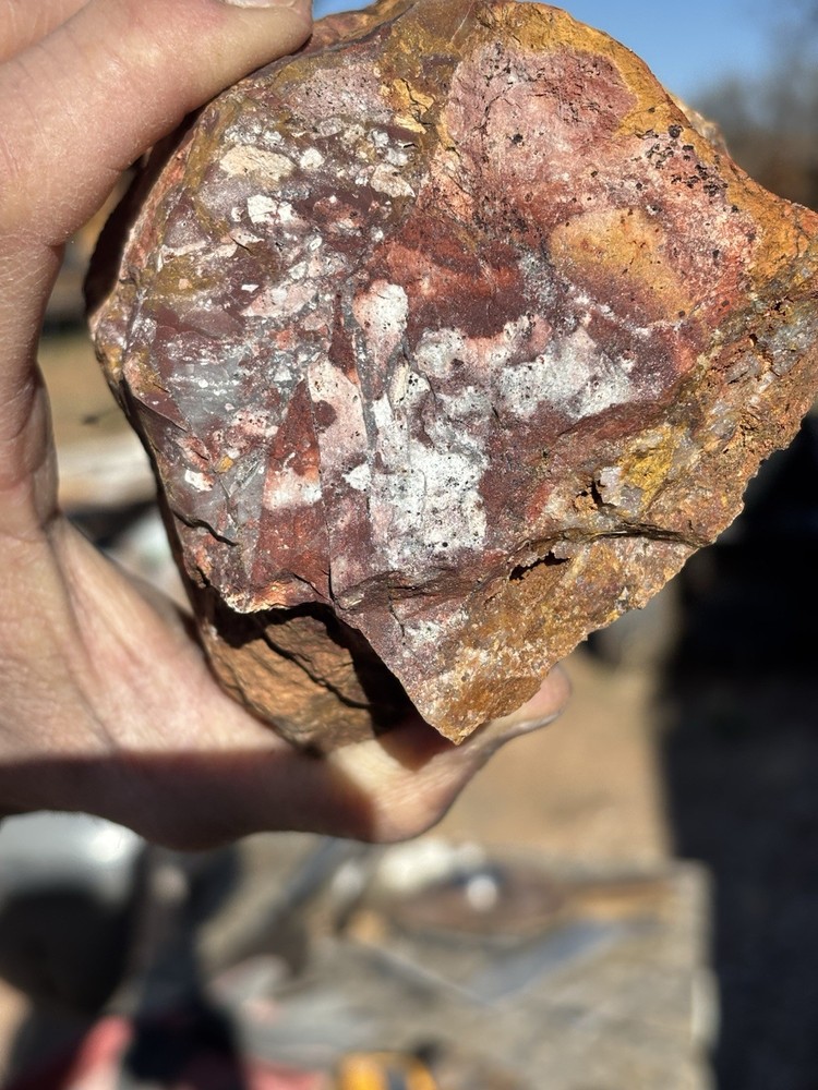 arizona iron stained gold ore limonite
