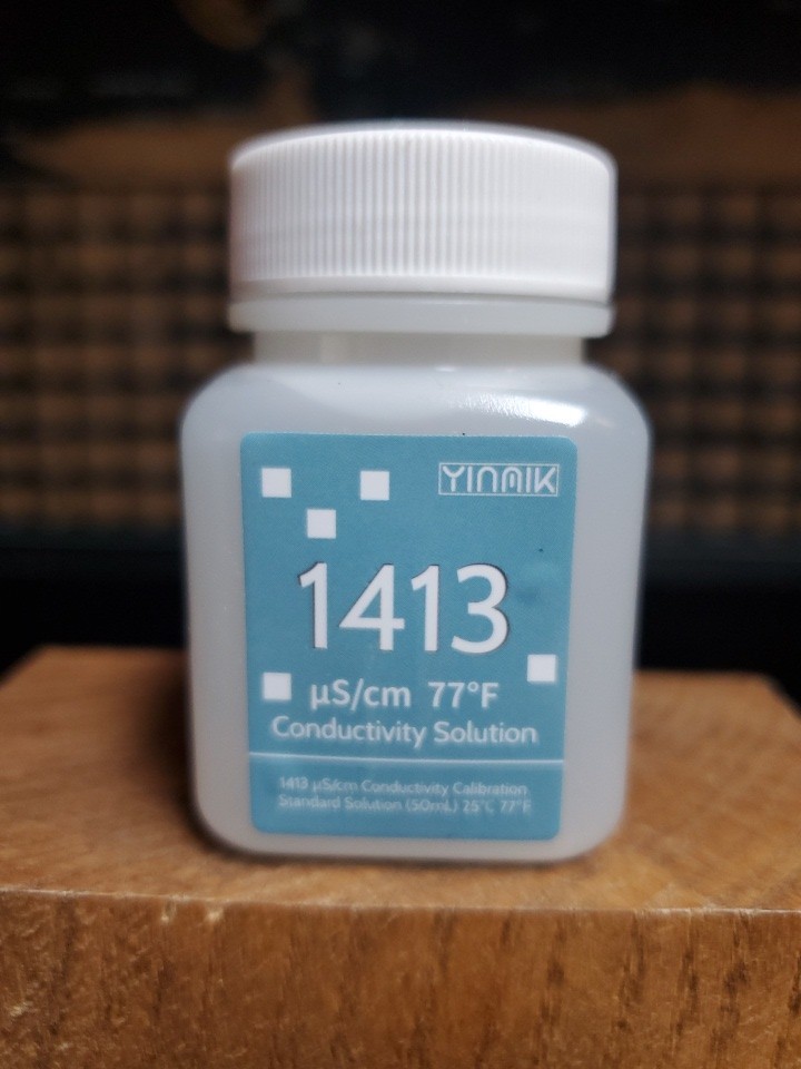 1413 Μs/Cm Calibration Solution, Conductivity Salt Standard Buffer Solution for