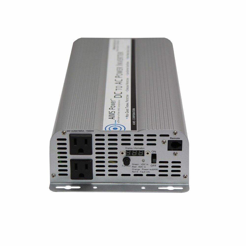 AIMS 2500 Watt Power Inverter 24 Volt