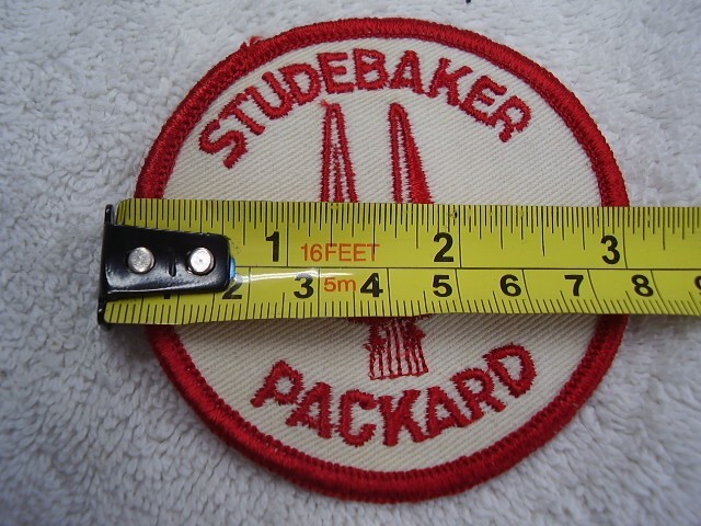 STUDEBAKER PACKARD JACKET OR HAT PATCH