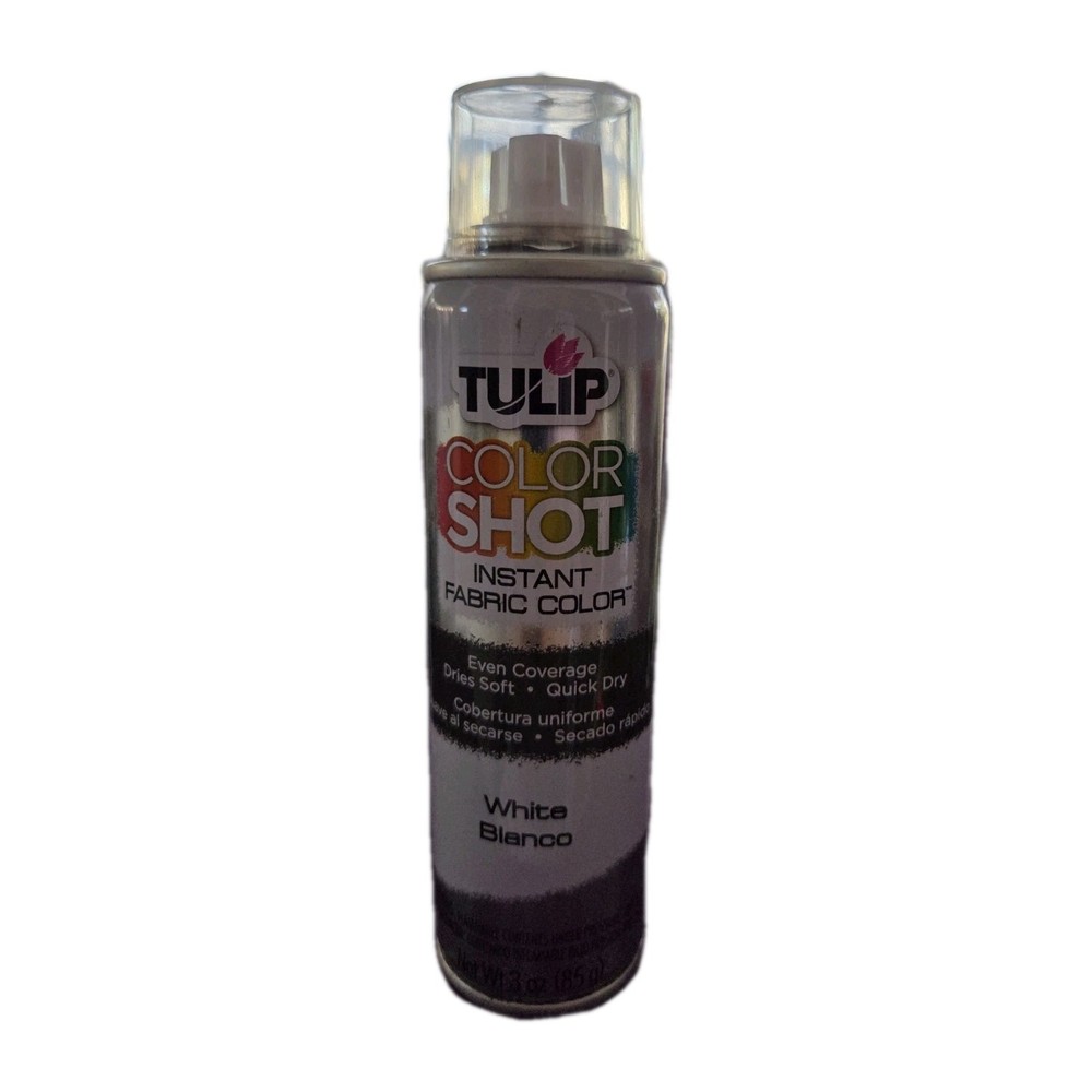 Versatile WHITE Fabric Spray Paint - 3oz