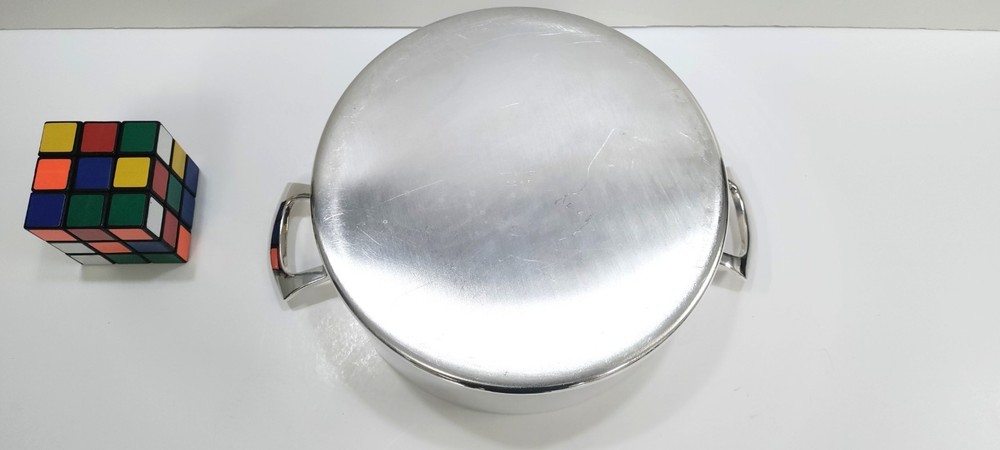 Silverplate Reed & Barton Casserole Midcentury Modern 1163