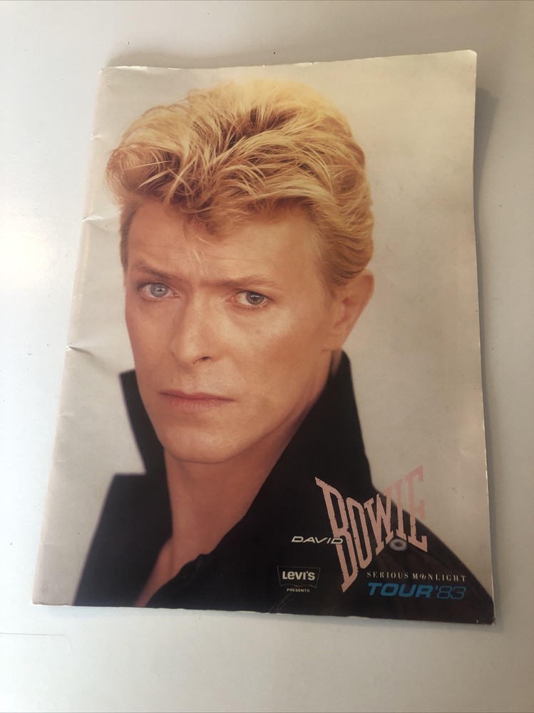 David Bowie Serious Moonlight Tour Programme 1983