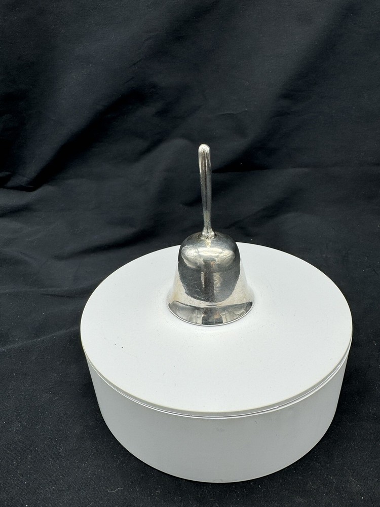 Antique Solid 84 Silver Dinner Bell, 54 grams