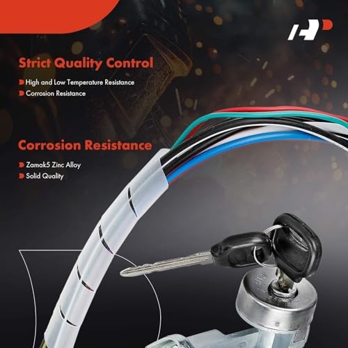 Ignition Lock Cylinder with 2 keys Compatible with Mazda Vehicles - B2000