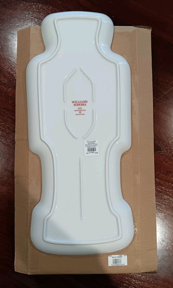 Williams Sonoma Twas The Night Before Christmas Figural Nutcracker Platter Plate