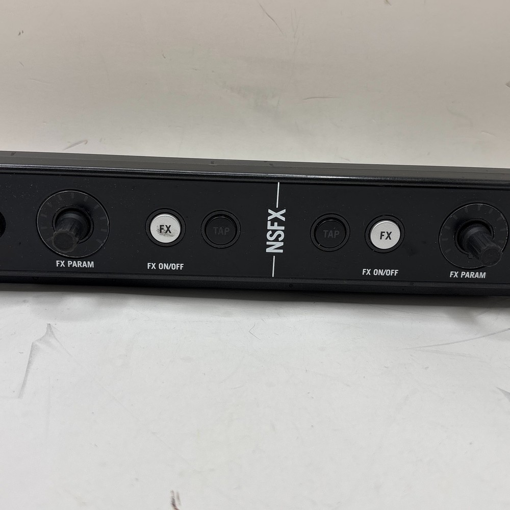 Black Numark Itch USB FX Strip DJ Effects Control Surface Controller NSFX AS-IS