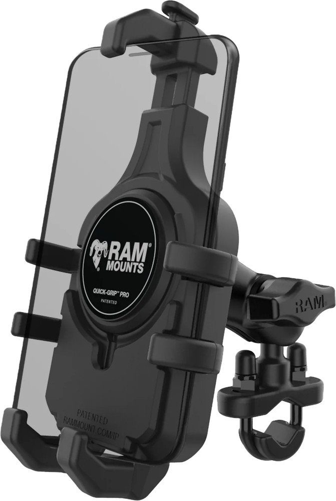 Ram Quick-Grip Pro Handlebar Phone Mount Short Accessories