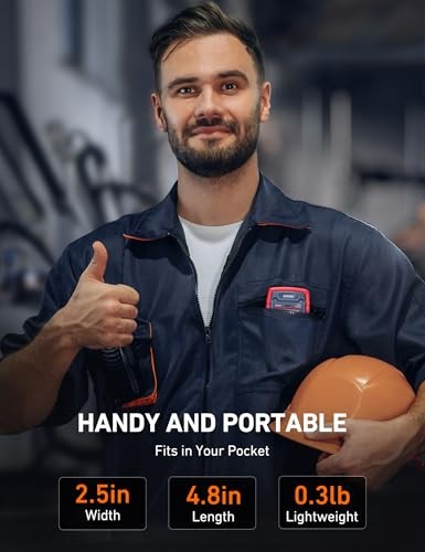 Multimeter Tester 4000 Counts, Smart Measuring Mode, Auto-Ranging Smart Mode