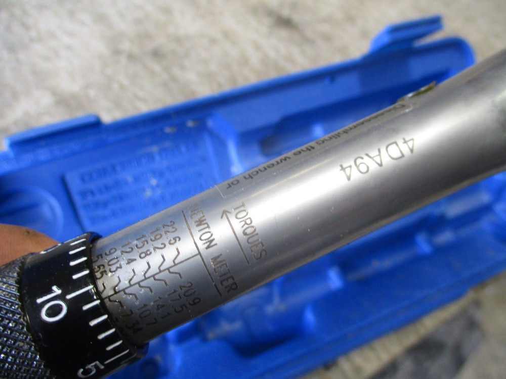 Used? NOS? 1/4" Westward Torque Wrench 4DA94, Scuffs