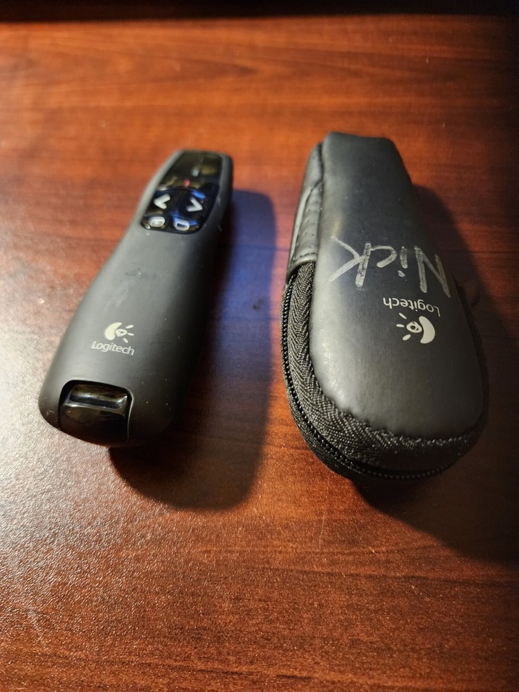 Logitech R400 Wireless Red Laser Presentation Remote Pointer USB