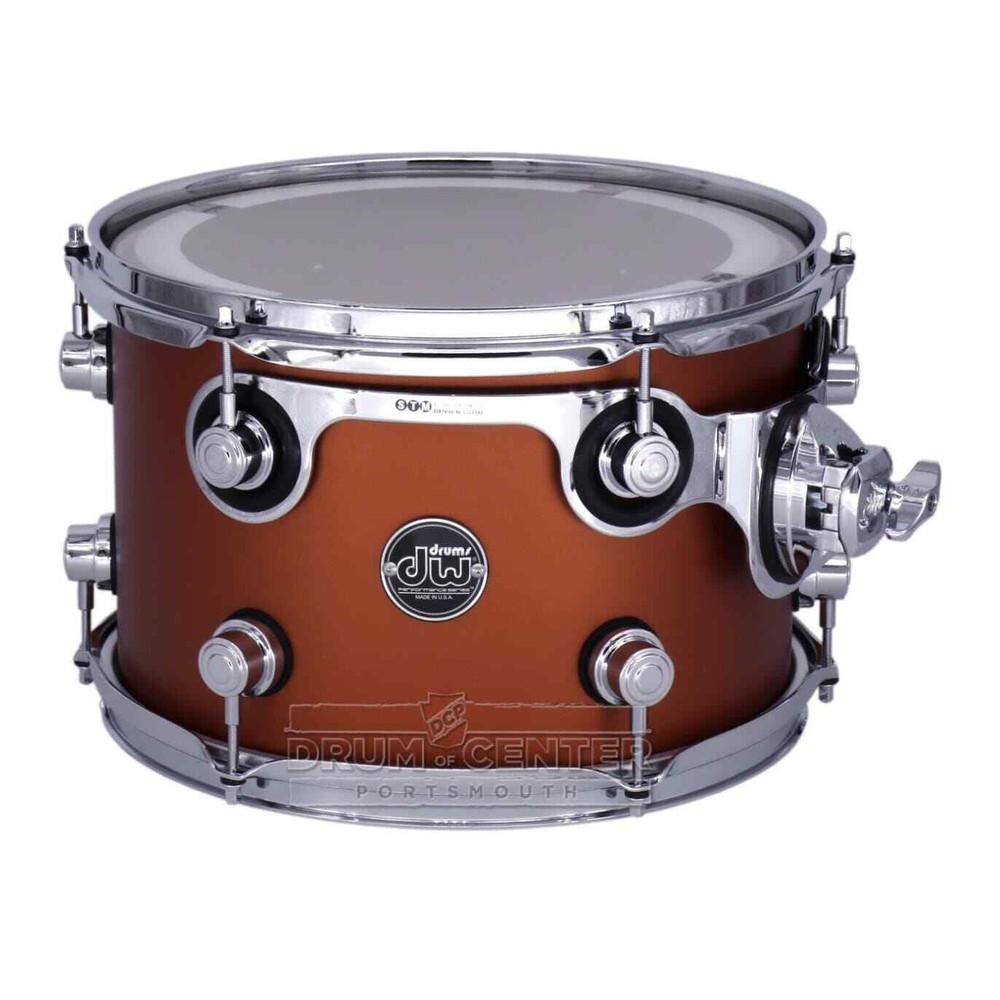 DW Performance Tom 12x8 Hard Satin American Rust