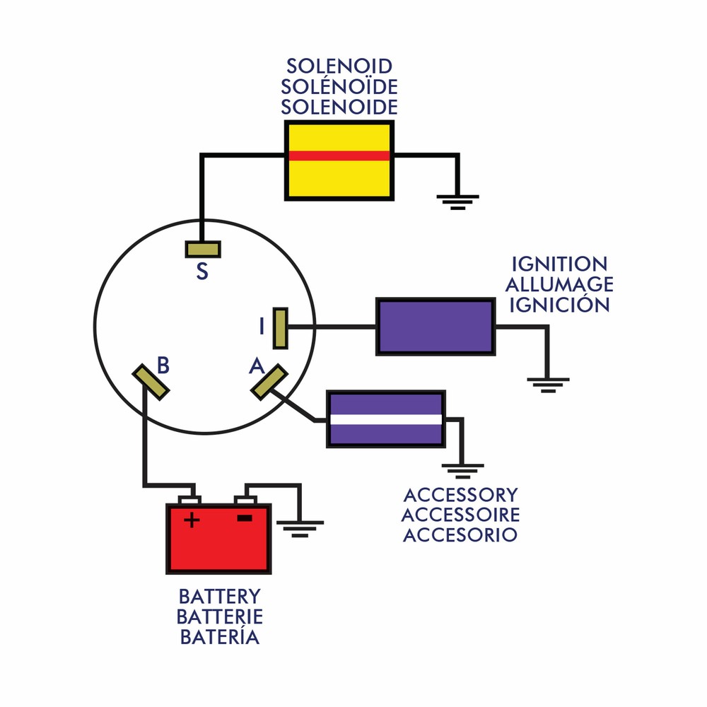 Sierra MP41040 Marine Ignition Switch