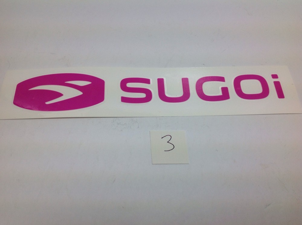 SUGIO 8" DECALS IN DIFFERENT COLOURS