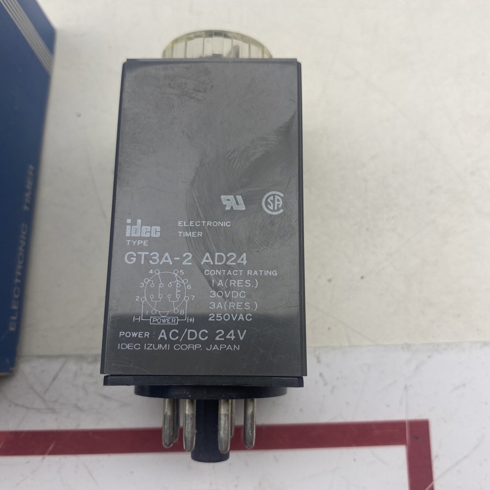 Idec Gt3a-3ad24 Electronic Timer 24vac/dc