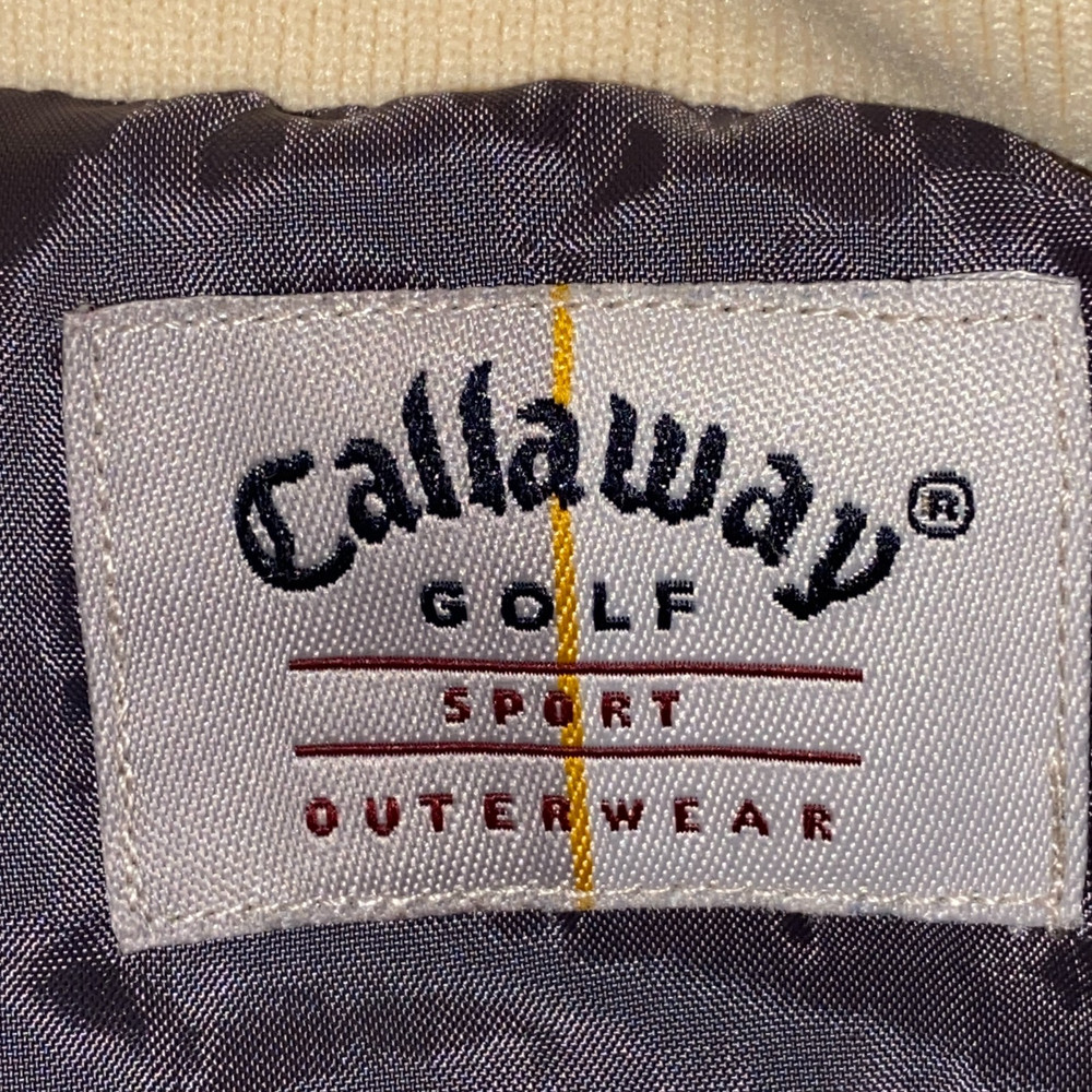 Callaway Pullover Mens Blue Large Microfiber 1/4 Zip Golf Bridgemill Logo