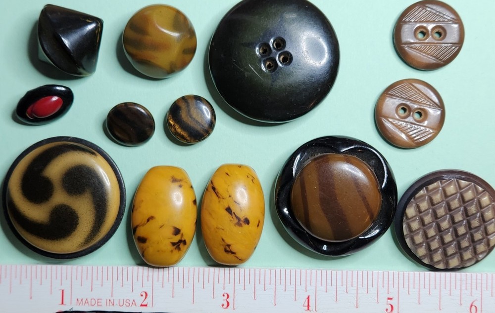 Vintage Celluloid Buttons
