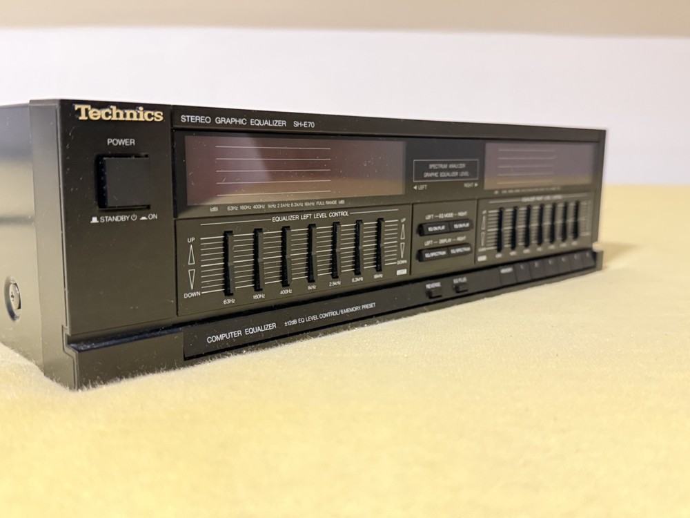 Technics SH-E70 graphic equalizer TOP