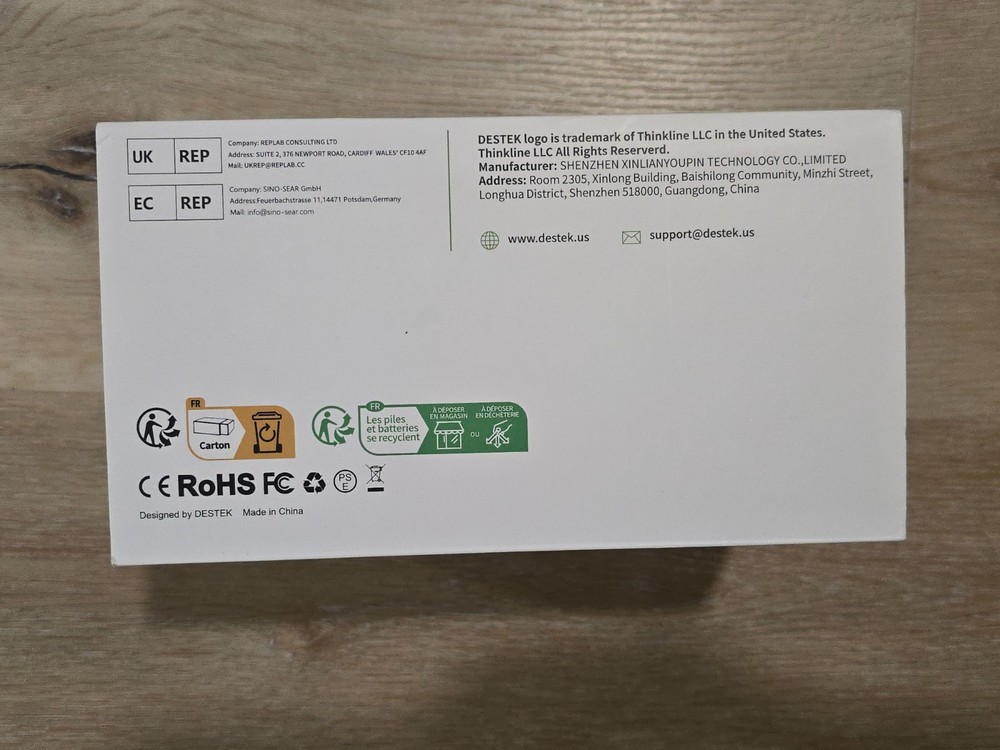 Destek VR5 Smartphone VR Headset w Controller Black