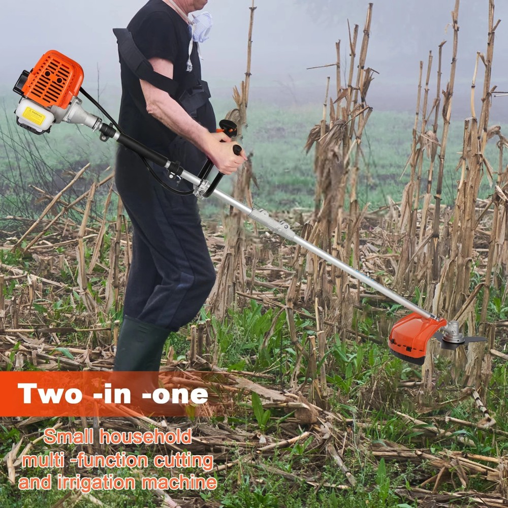 WildCut Pro 52 2in1 Gas Weed Wacker & Brush Cutter 🌿🔥