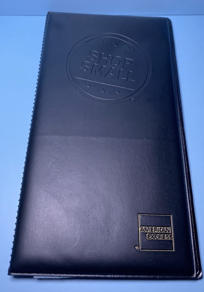 American Express Double Side Rest Check Book Presenters